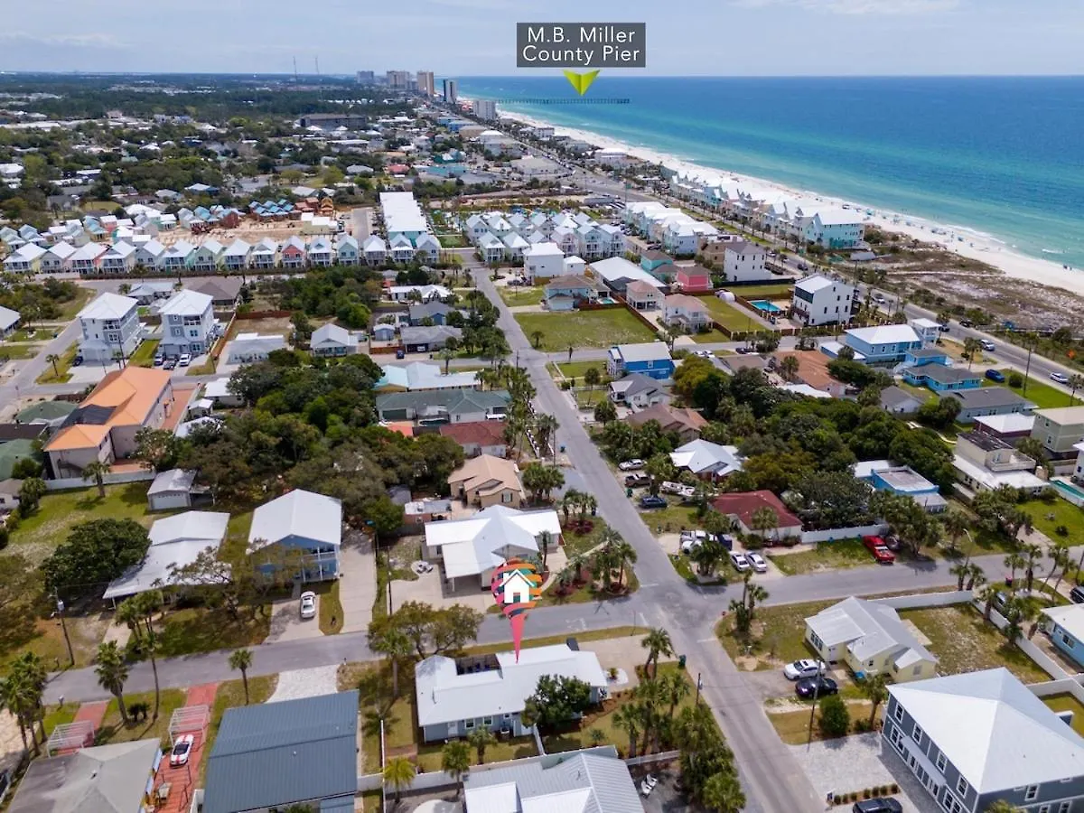 Holiday home 13900 Millcole Ave - Beachy Bungalow - Sleeps 10 Panama City Beach